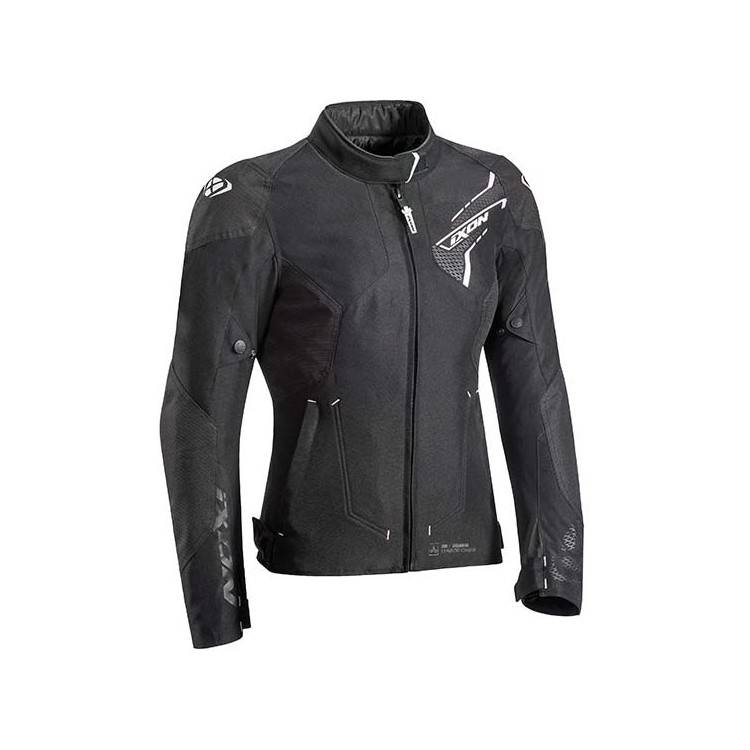 LUTHOR LADY - GIUBBOTTO TSUTO DONNA NERO/BIANCO IXON