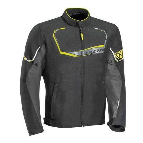 CHALLENGE - GIUBBOTTO TSUTO UOMO NERO/GRIGIO/GIALLO VIVO IXON