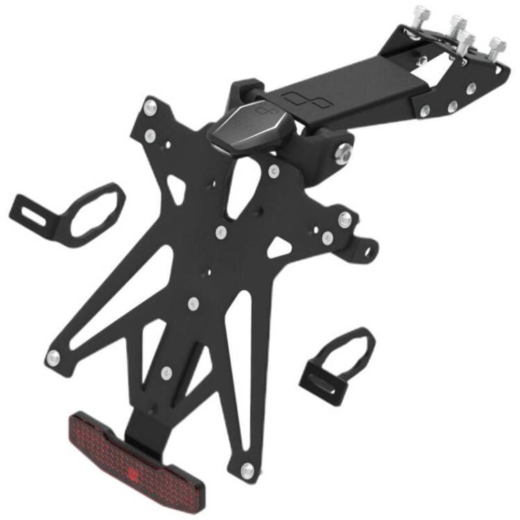 KTARKA125A1 | KIT PORTATARGA REGOLABILE PER KAWASAKI  | LIGHTECH