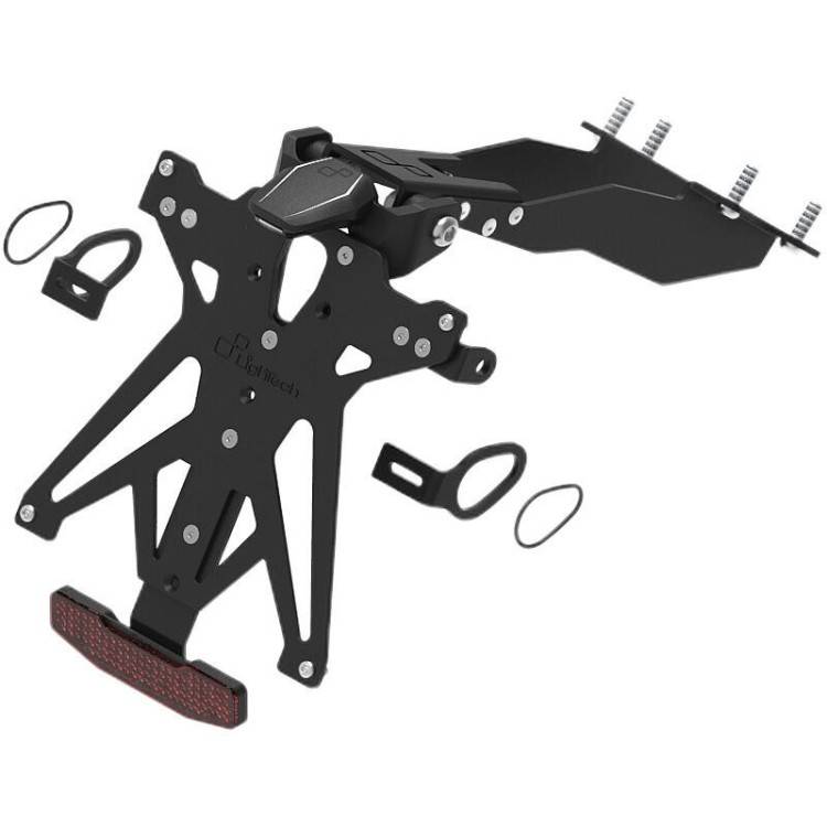 KTARYA130A1 | KIT PORTA TARGA REGOLABILE PER YAMAHA  | LIGHTECH