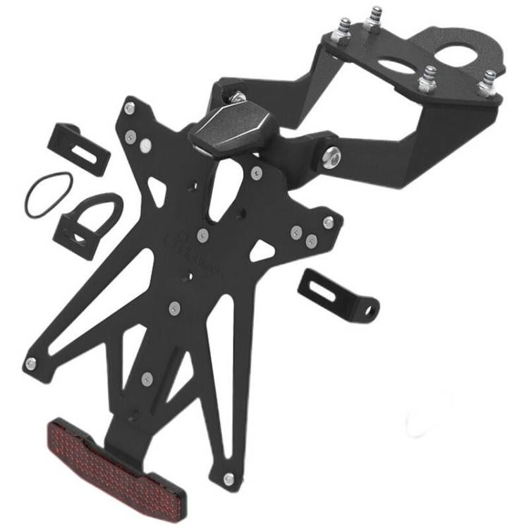 KTARYA133A1 | KIT PORTA TARGA REGOLABILE PER YAMAHA  | LIGHTECH