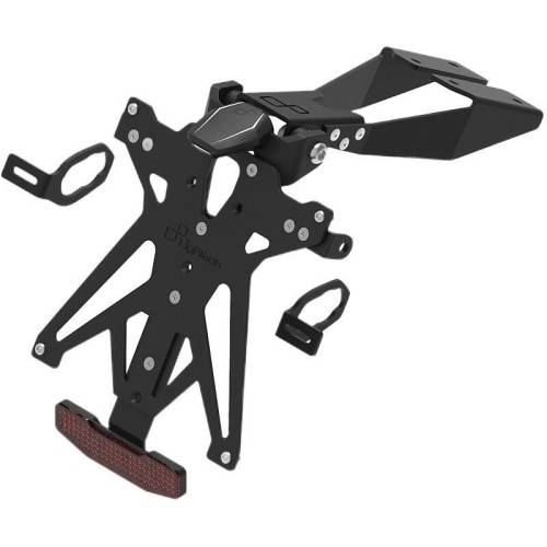 KTARKA127A1 | KIT PORTA TARGA REGOLABILE PER KAWASAKI  | LIGHTECH