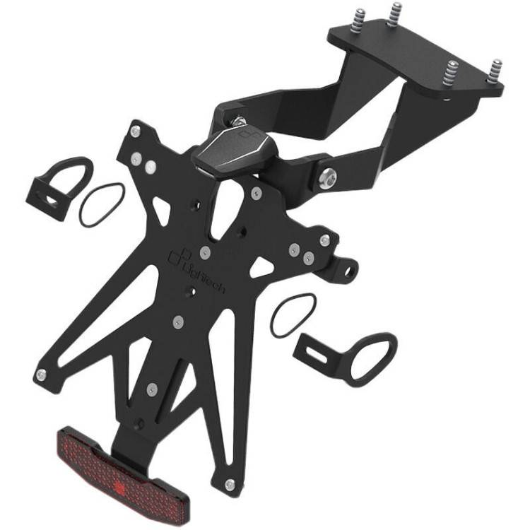 KTARYA131A1 | KIT PORTA TARGA REGOLABILE PER YAMAHA  | LIGHTECH