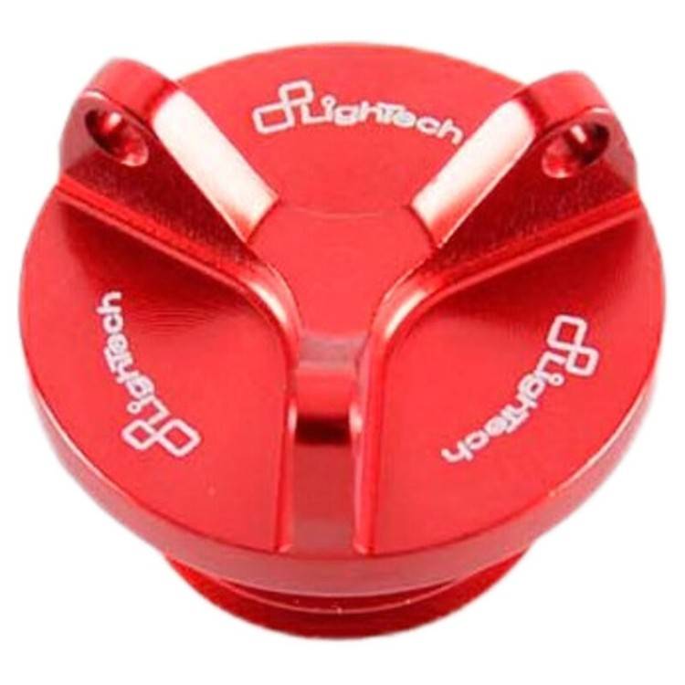 OIL001ROS | TAPPO OLIO M20X1,5 PER APRILIA, GUZZI, SUZUKI COL: ROSSO | LIGHTECH