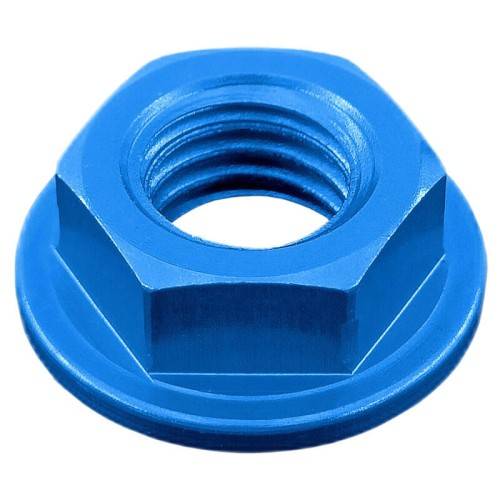 0015M06COB | DADO FLANGIATO M6 ERGAL COL: COBALTO | LIGHTECH