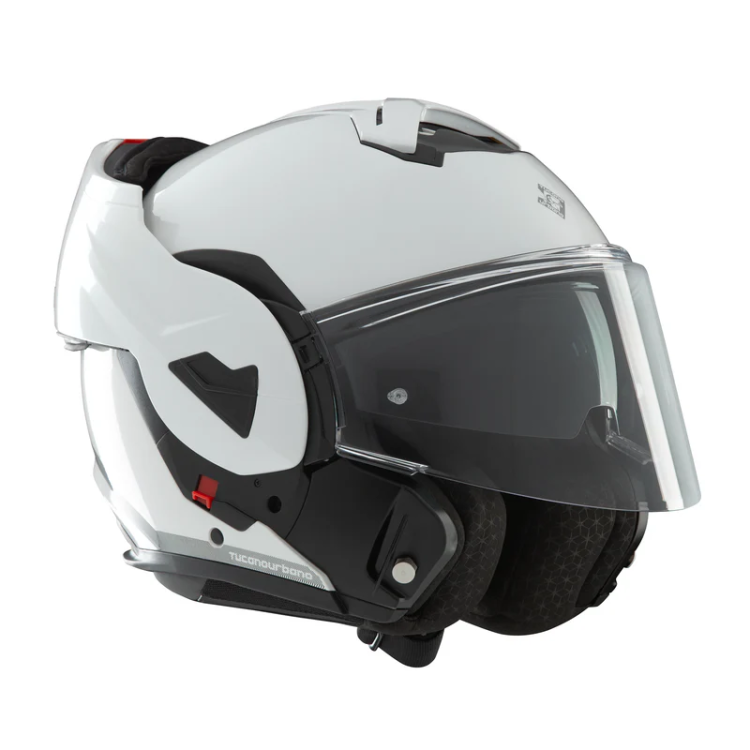 CASCO MODULARE FASTFLIP GLOSSY PEARL WHITE | TUCANO URBANO