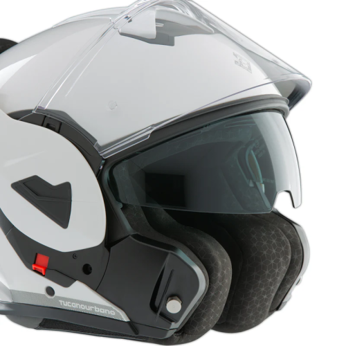 CASCO MODULARE FASTFLIP GLOSSY PEARL WHITE | TUCANO URBANO