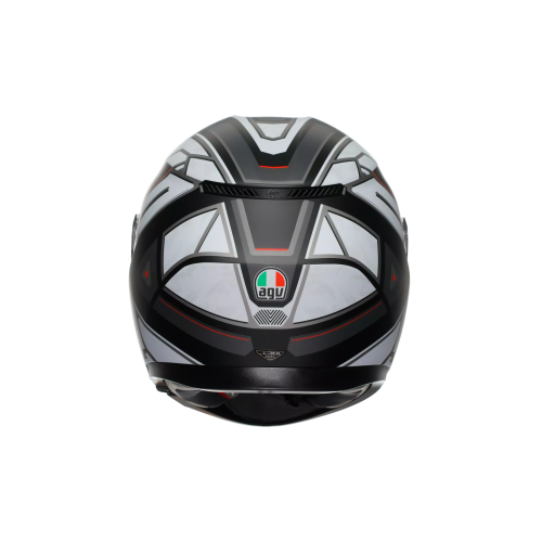 CASCO INTEGRALE K3 AGV E2206 MPLK RIVIA MATT BLACK WHITE | AGV