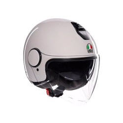 CASCO JET ETERES AGV E2206 MONO MATERIA WHITE | AGV