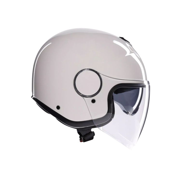 CASCO JET ETERES AGV E2206 MONO MATERIA WHITE | AGV