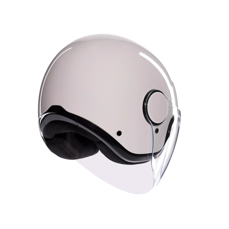 CASCO JET ETERES AGV E2206 MONO MATERIA WHITE | AGV