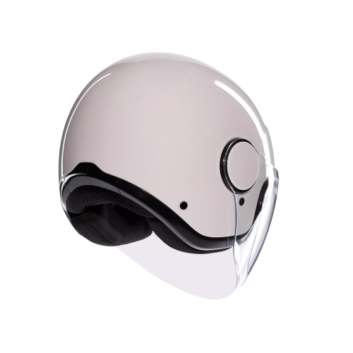 CASCO JET ETERES AGV E2206 MONO MATERIA WHITE | AGV
