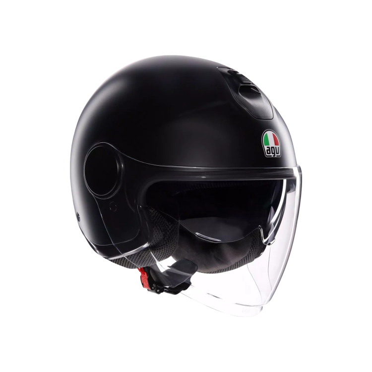 CASCO JET ETERES AGV E2206 MONO MATT BLACK | AGV