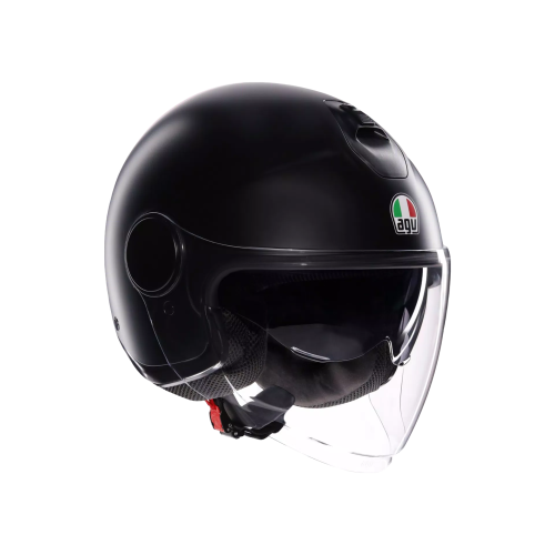 CASCO JET ETERES AGV E2206 MONO MATT BLACK | AGV