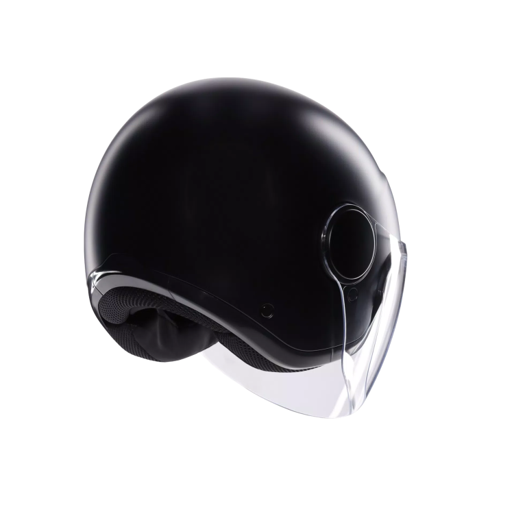 CASCO JET ETERES AGV E2206 MONO MATT BLACK | AGV
