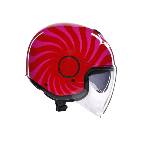 CASCO JET ETERES AGV E2206 TROPEA RED PINK | AGV