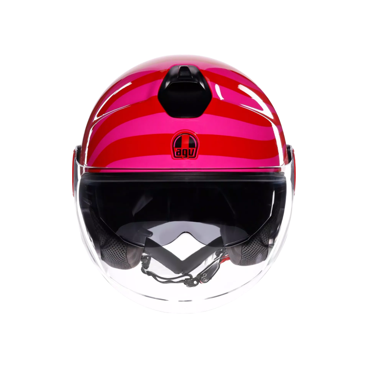 CASCO JET ETERES AGV E2206 TROPEA RED PINK | AGV