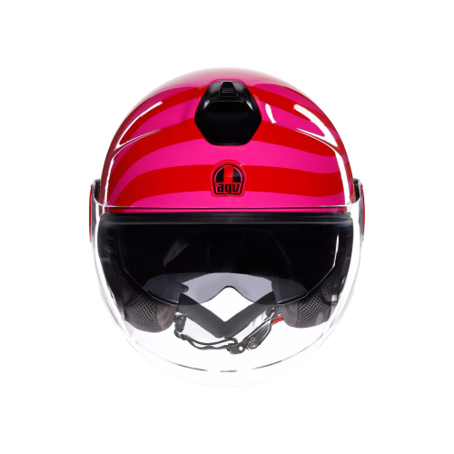 CASCO JET ETERES AGV E2206 TROPEA RED PINK | AGV