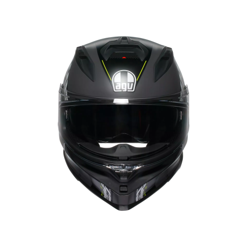 CASCO INTEGRALE K7 AGV E2206 MPLK KYBER MATT GREY YELLOW FLUO | AGV