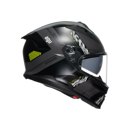 CASCO INTEGRALE K7 AGV E2206 MPLK KYBER MATT GREY YELLOW FLUO | AGV