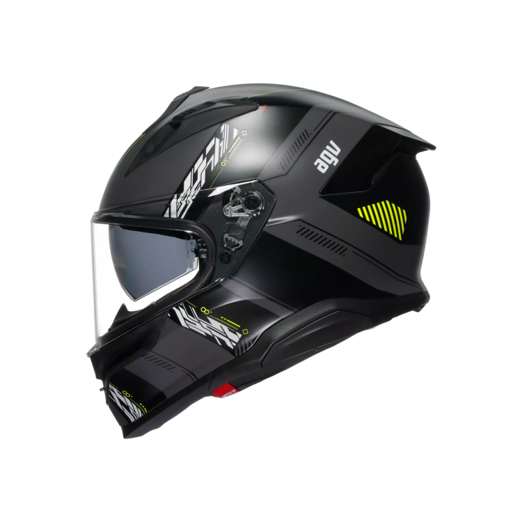 CASCO INTEGRALE K7 AGV E2206 MPLK KYBER MATT GREY YELLOW FLUO | AGV