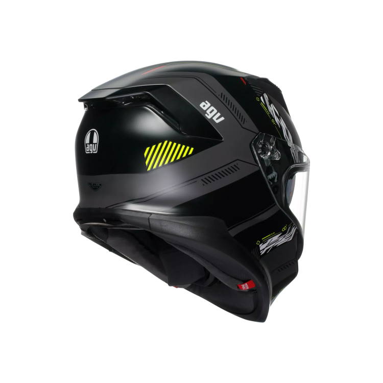 CASCO INTEGRALE K7 AGV E2206 MPLK KYBER MATT GREY YELLOW FLUO | AGV