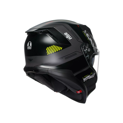 CASCO INTEGRALE K7 AGV E2206 MPLK KYBER MATT GREY YELLOW FLUO | AGV