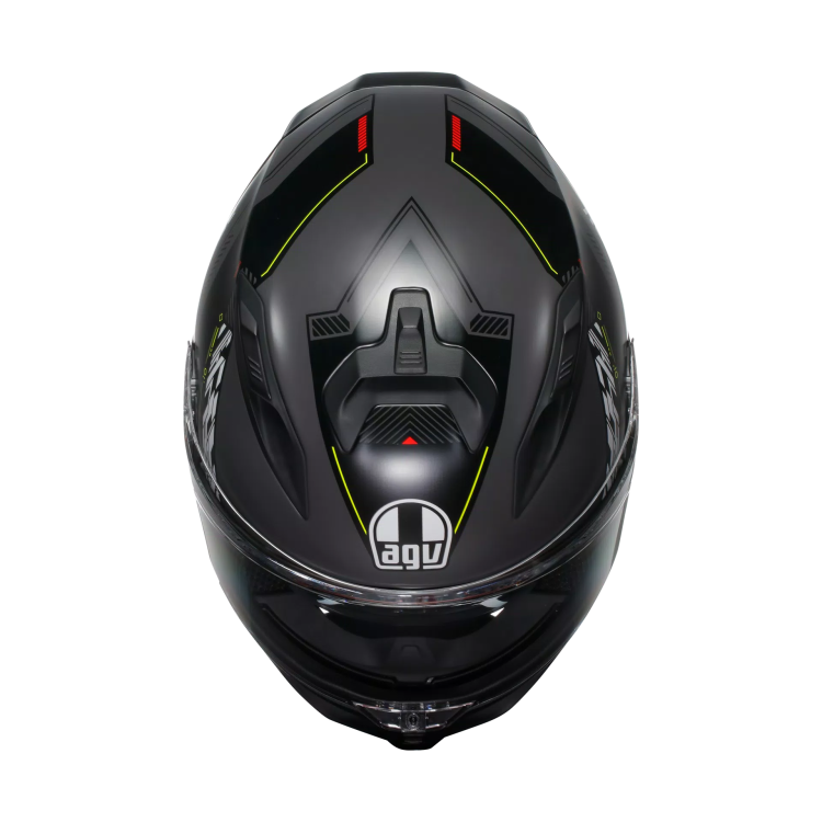 CASCO INTEGRALE K7 AGV E2206 MPLK KYBER MATT GREY YELLOW FLUO | AGV