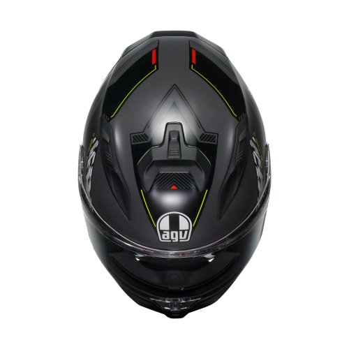 CASCO INTEGRALE K7 AGV E2206 MPLK KYBER MATT GREY YELLOW FLUO | AGV