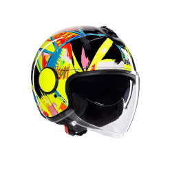 CASCO JET ETERES AGV E2206 ROSSI WINTER TEST 2019 | AGV
