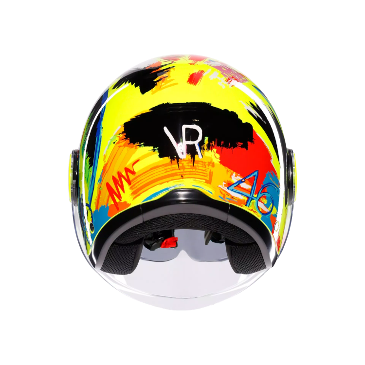 CASCO JET ETERES AGV E2206 ROSSI WINTER TEST 2019 | AGV