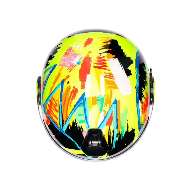 CASCO JET ETERES AGV E2206 ROSSI WINTER TEST 2019 | AGV