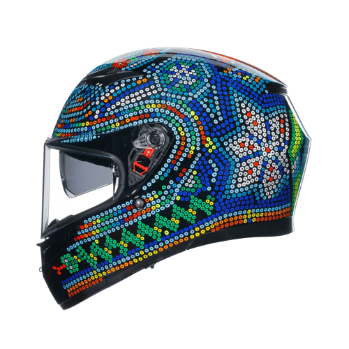 CASCO INTEGRALE K3 AGV E2206 MPLK ROSSI WINTER TEST 2018 | AGV