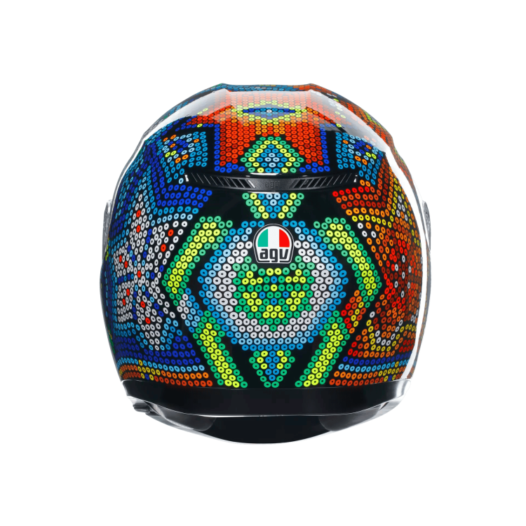 CASCO INTEGRALE K3 AGV E2206 MPLK ROSSI WINTER TEST 2018 | AGV