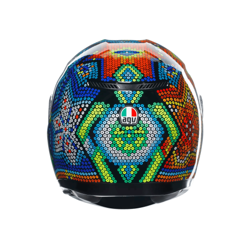 CASCO INTEGRALE K3 AGV E2206 MPLK ROSSI WINTER TEST 2018 | AGV