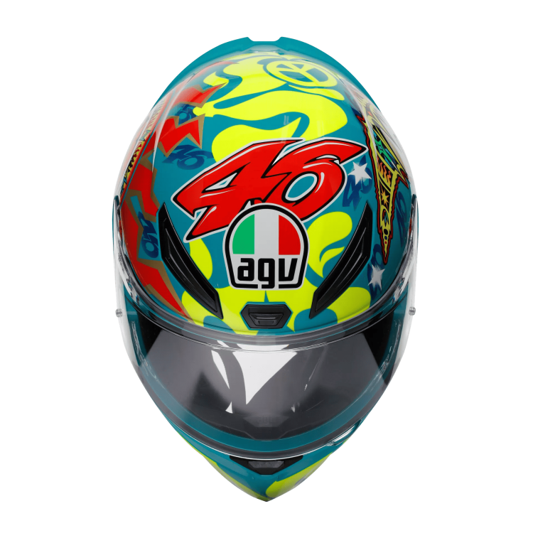CASCO INTEGRALE K1 S AGV E2206 ROSSI MUGELLO 1999 | AGV