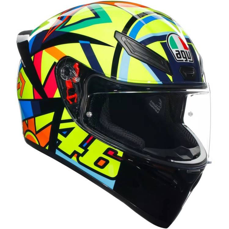 CASCO INTEGRALE K1 S AGV E2206 SOLELUNA 2017 | AGV