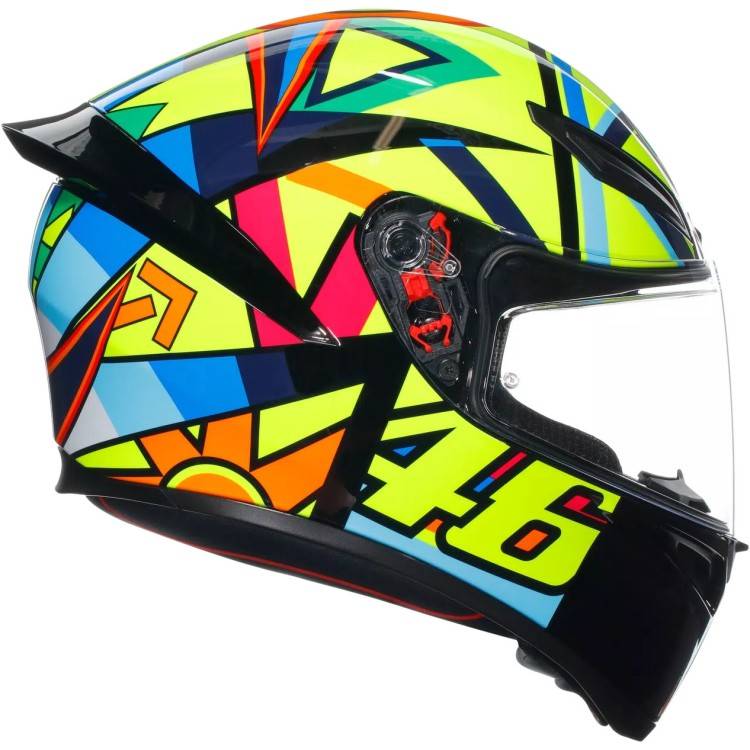 CASCO INTEGRALE K1 S AGV E2206 SOLELUNA 2017 | AGV