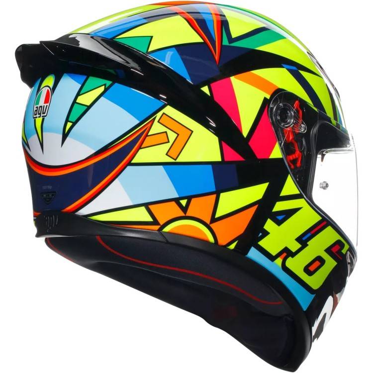 CASCO INTEGRALE K1 S AGV E2206 SOLELUNA 2017 | AGV