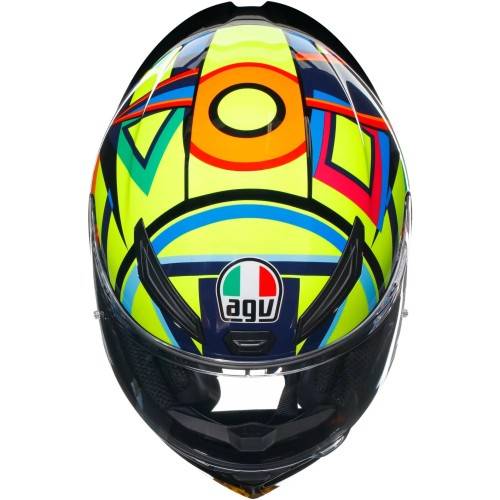 CASCO INTEGRALE K1 S AGV E2206 SOLELUNA 2017 | AGV