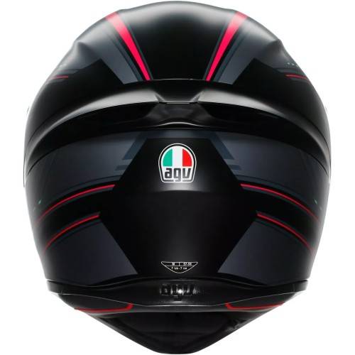 CASCO INTEGRALE K1 S AGV E2206 SLING MATT BLACK PINK | AGV