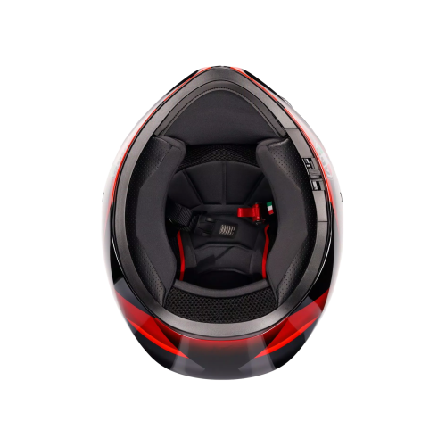 CASCO INTEGRALE K3 AGV E2206 MPLK STRIGA BLACK GREY RED | AGV