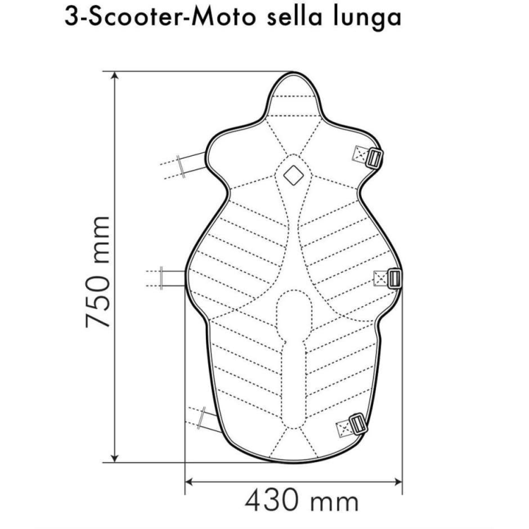 COOL FRESH SEAT COVER  NERO UNISEX 326N SLM | TUCANO URBANO