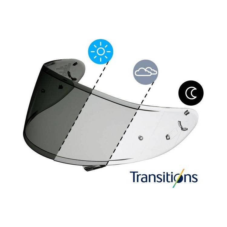 VISIERA (CWR-1) PHOTOCHROMIC | NXR | SHOEI