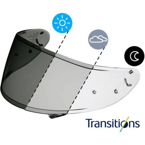 VISIERA (CWR-1) PHOTOCHROMIC | NXR | SHOEI