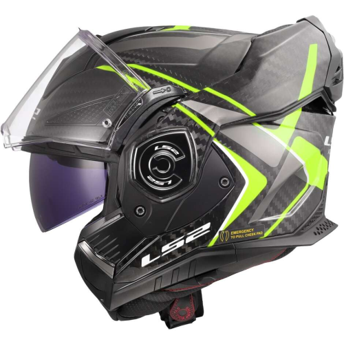 CASCO MODULARE LS2 FF901 ADVANT X C FUTURE II H-V YELLOW-06 | LS2