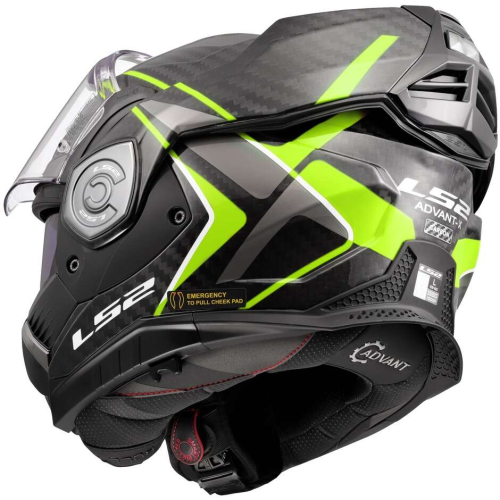 CASCO MODULARE LS2 FF901 ADVANT X C FUTURE II H-V YELLOW-06 | LS2