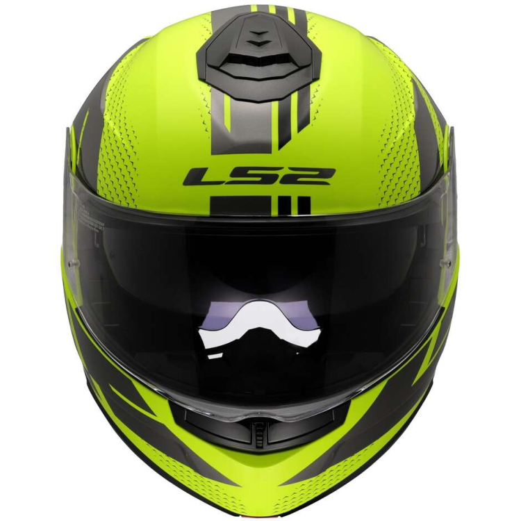 CASCO MODULARE LS2 FF908 STROBE II CODE H-V YELLOW GREY-06 | LS2