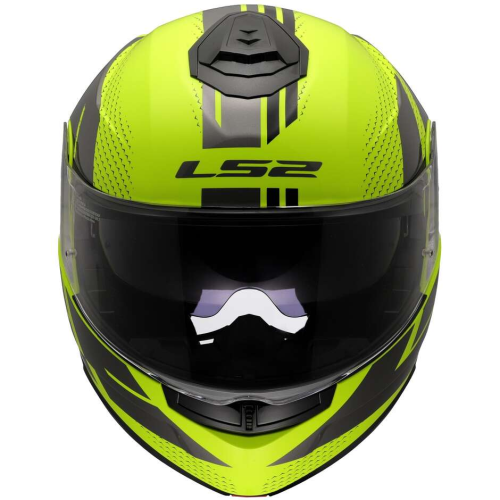 CASCO MODULARE LS2 FF908 STROBE II CODE H-V YELLOW GREY-06 | LS2