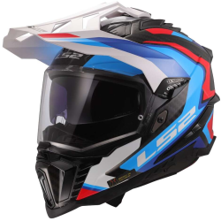 CASCO OFFROAD LS2 MX701 EXPLORER C FRONTIER II WHITE BLUE-06 | LS2